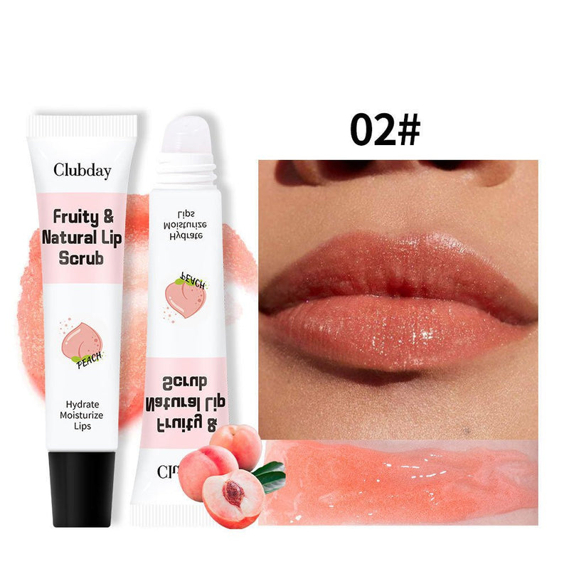 Makeup Exfoliating Exfoliating Exfoliating Fade Lip Lines Moisturizing Care Lipstick Fruit Flavor - Prettii