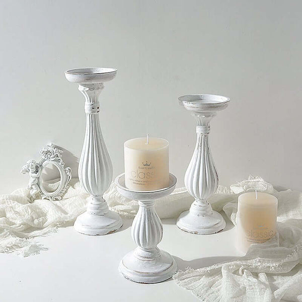 Candle Light Candle Holder Wooden Ornaments - Prettii