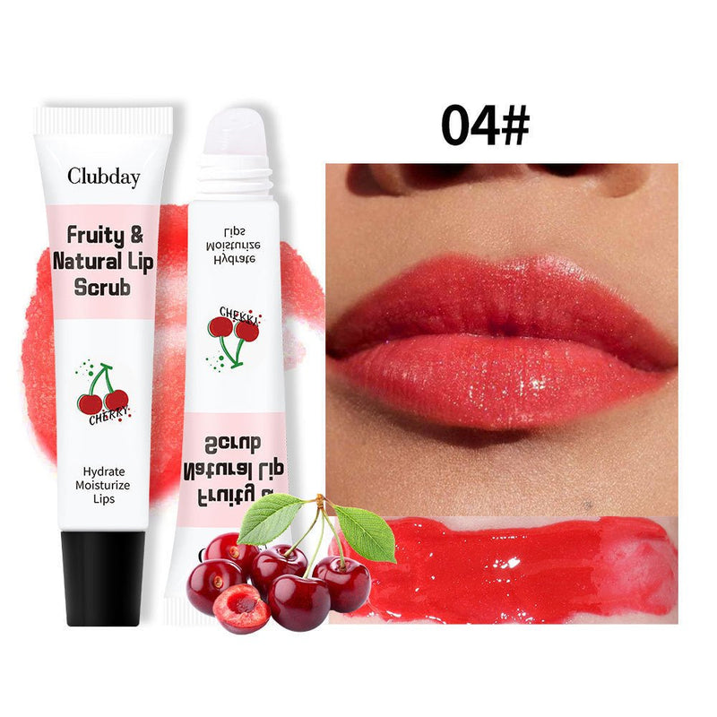Makeup Exfoliating Exfoliating Exfoliating Fade Lip Lines Moisturizing Care Lipstick Fruit Flavor - Prettii
