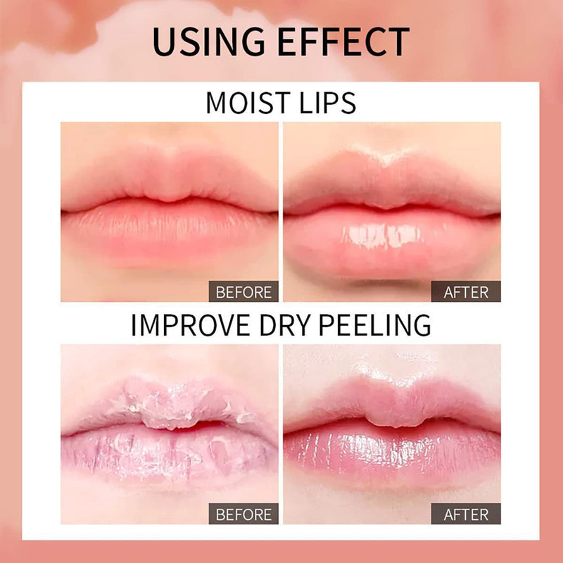 Lip Care Ampoule Nourishing Hydrating And Moisturizing Transparent Care Fruit Flavor Lip Gloss Makeup - Prettii