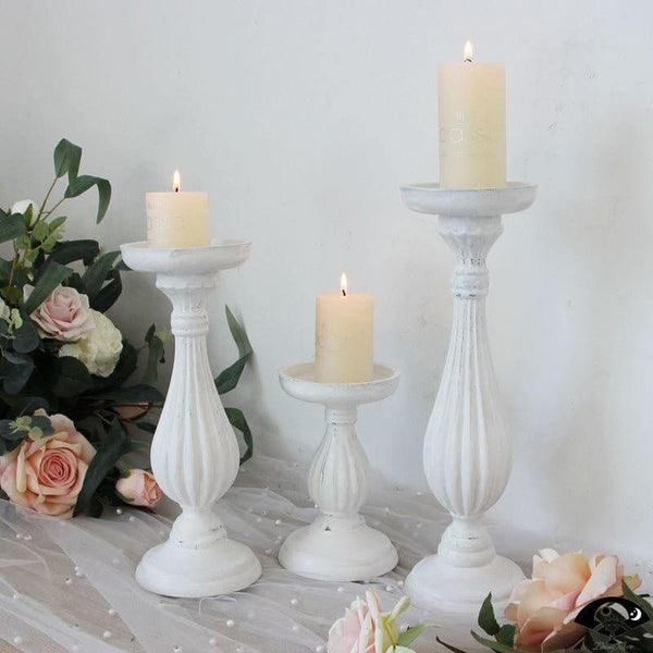 Candle Light Candle Holder Wooden Ornaments - Prettii