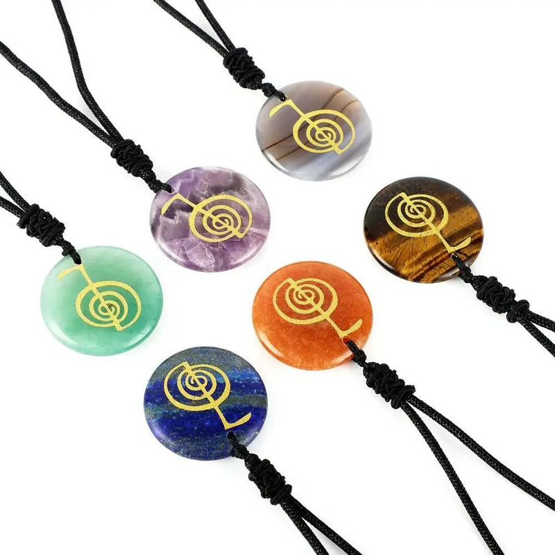 REIKI SPIRAL NECKLACE - Prettii