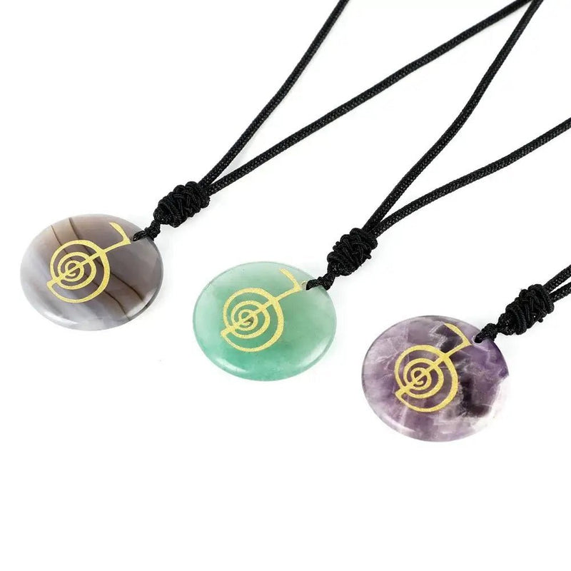 REIKI SPIRAL NECKLACE - Prettii
