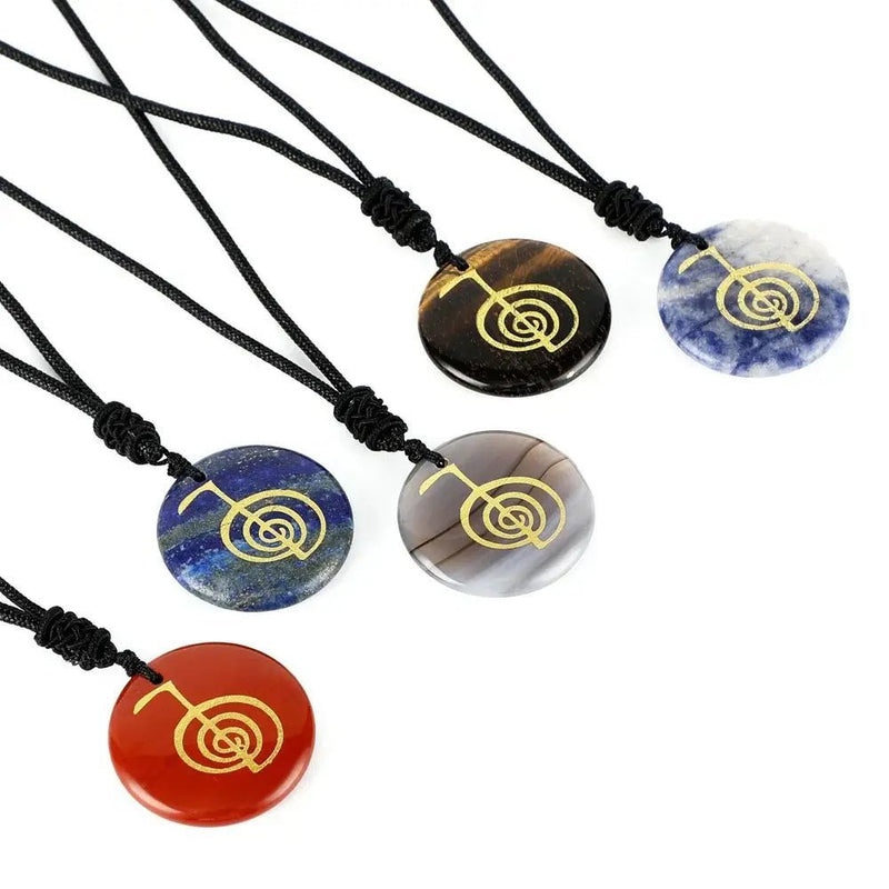 REIKI SPIRAL NECKLACE - Prettii