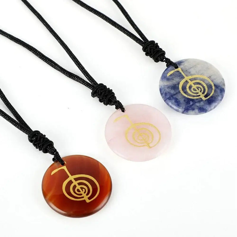 REIKI SPIRAL NECKLACE - Prettii