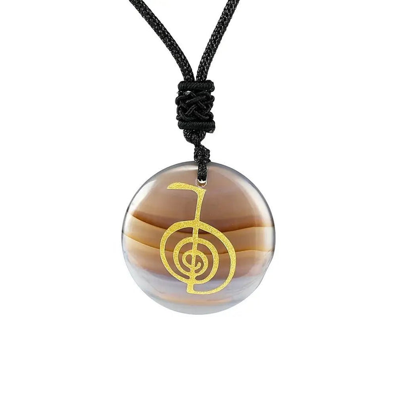 REIKI SPIRAL NECKLACE - Prettii
