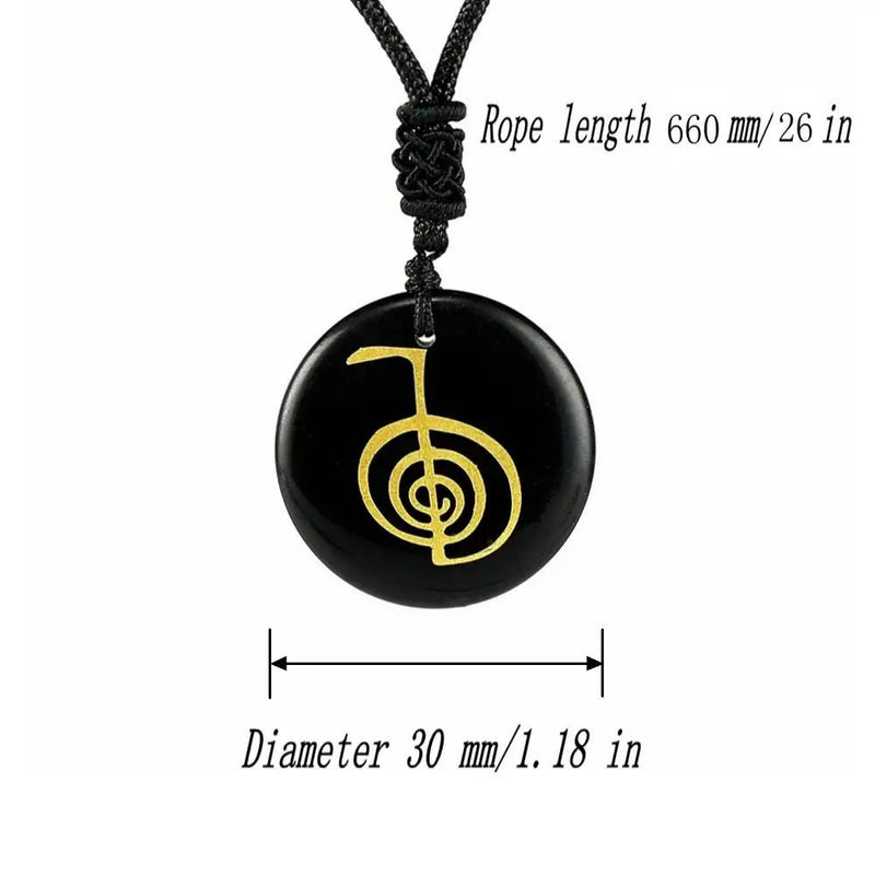 REIKI SPIRAL NECKLACE - Prettii