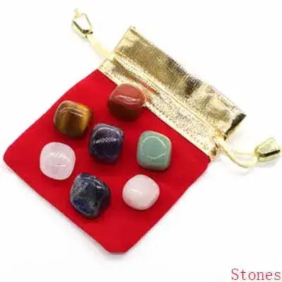 CHAKRA NATURAL STONE SET - Prettii