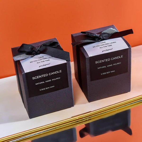 Smokeless Aromatherapy Candle Household Bow - Prettii