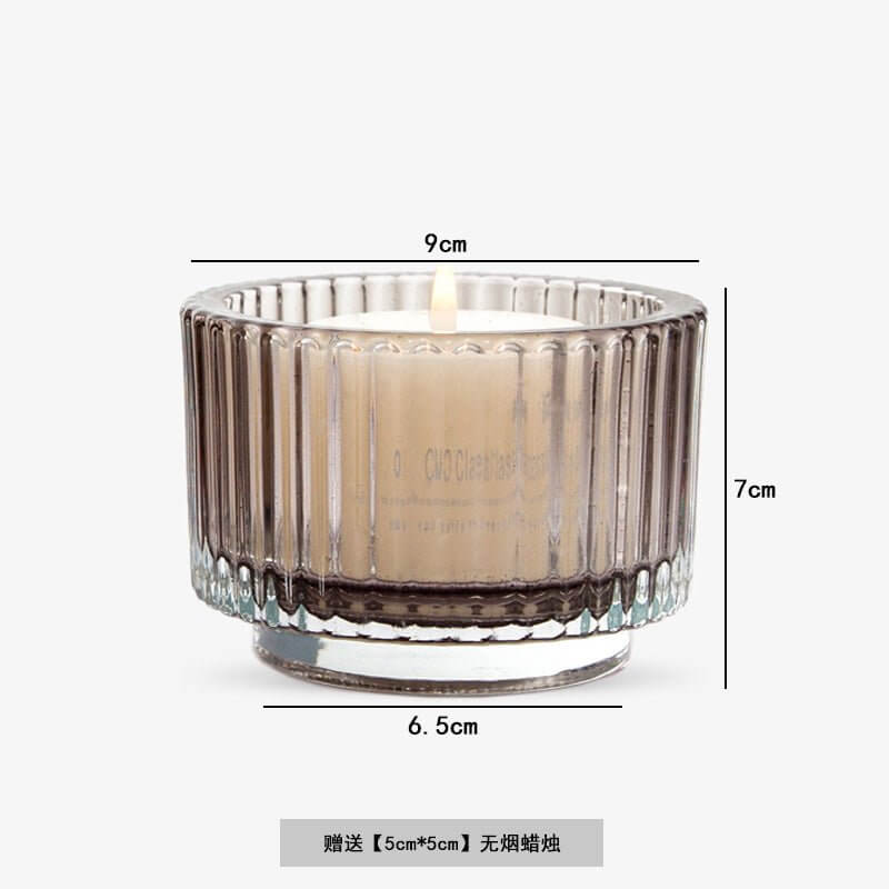 Decorative Smokeless Scented Candle Cup - Prettii