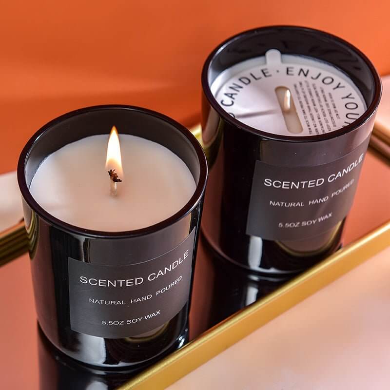 Smokeless Aromatherapy Candle Household Bow - Prettii